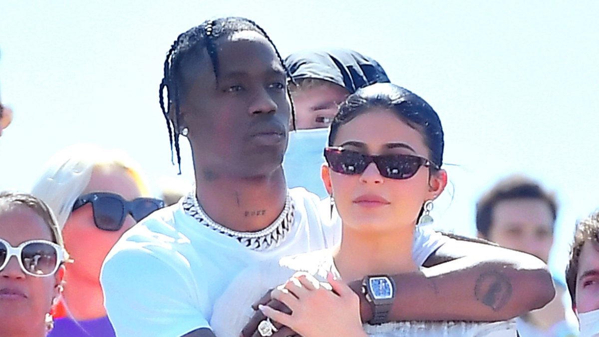 Travis Scott and Kylie Jenner at Coachella