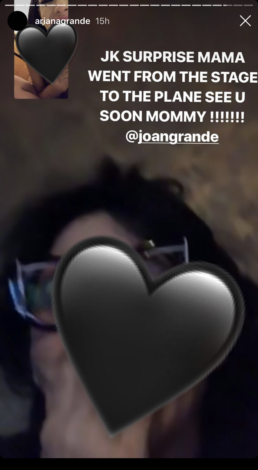 Ariana Grande on FaceTime