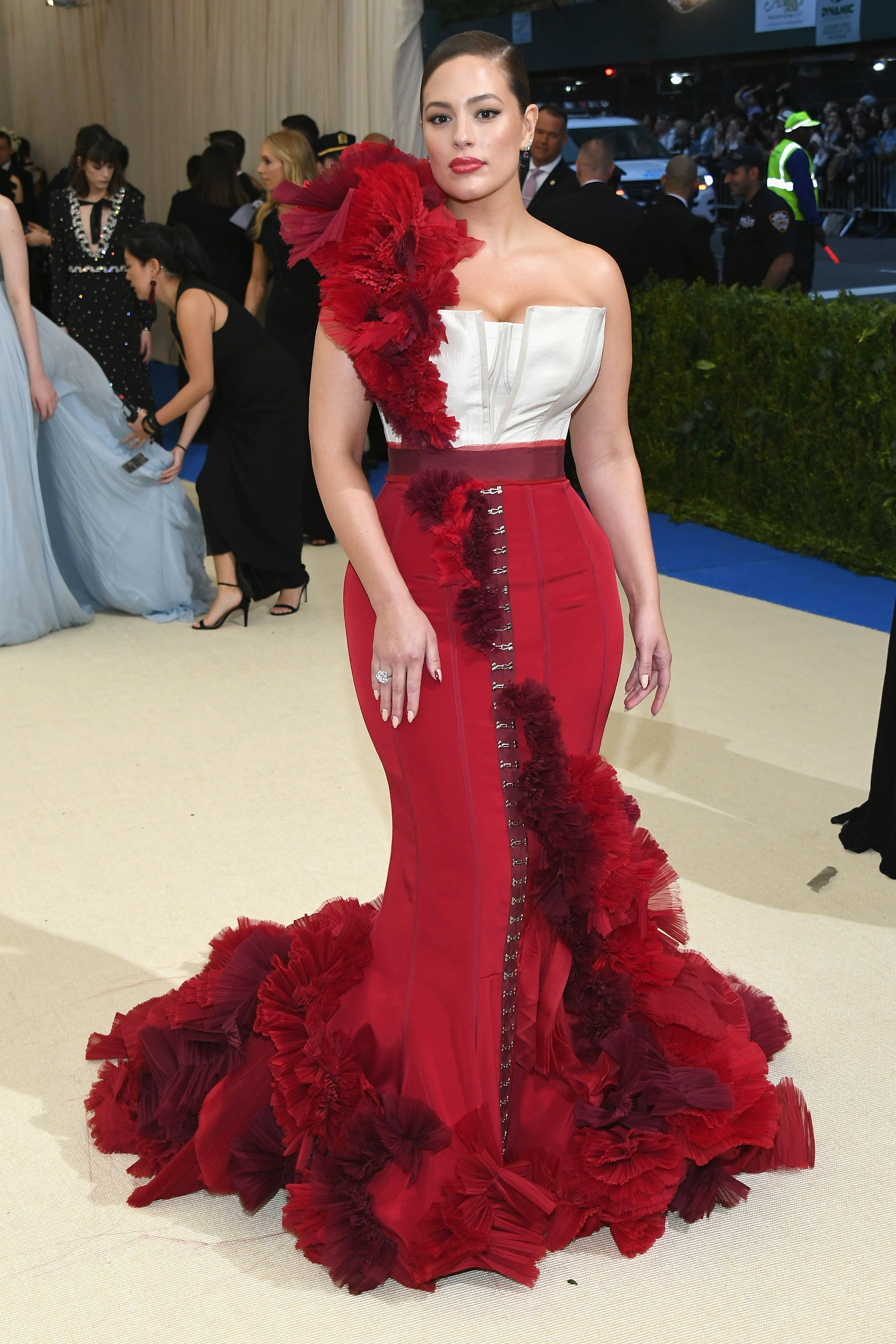 Ashley Graham at the 2017 Met Gala