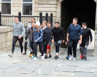 Hannah Brown CONNOR S., MIKE, LUKE P., HANNAH BROWN, DUSTIN, JOHN PAUL JONES, LUKE S., DYLAN, GRANT bachelorette contestants group date week 4
