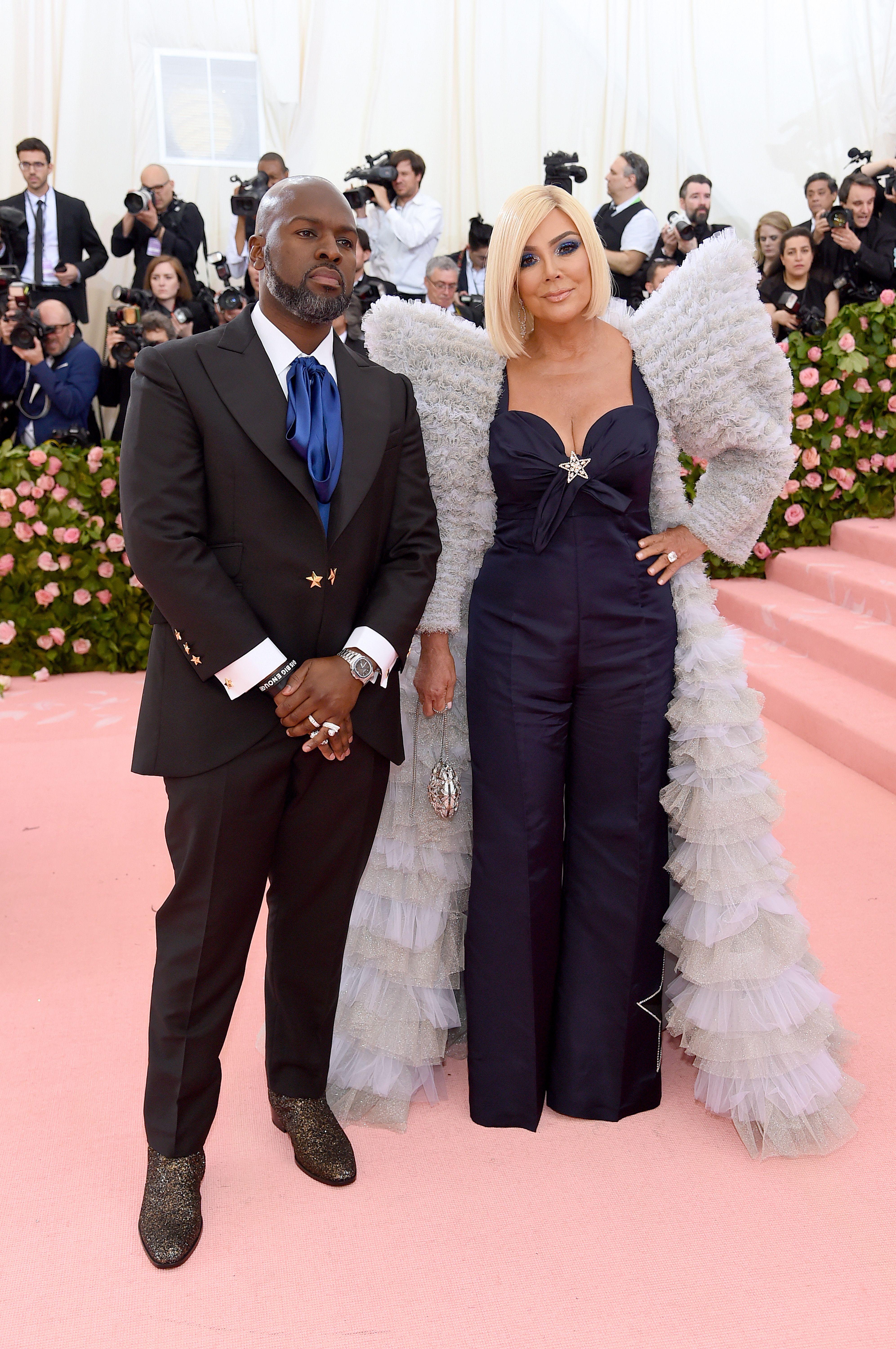 Corey Gamble and Kris Jenner 2019 met gala