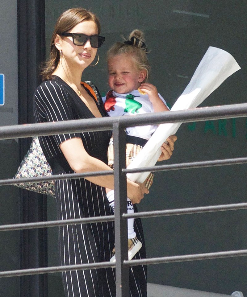 Irina Shayk Daughter Art Class LA