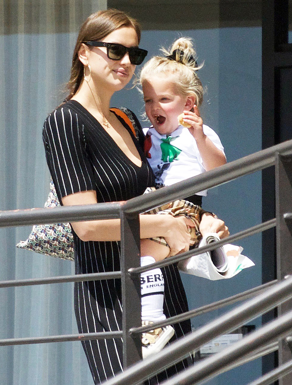 Irina Shayk Daughter Art Class LA