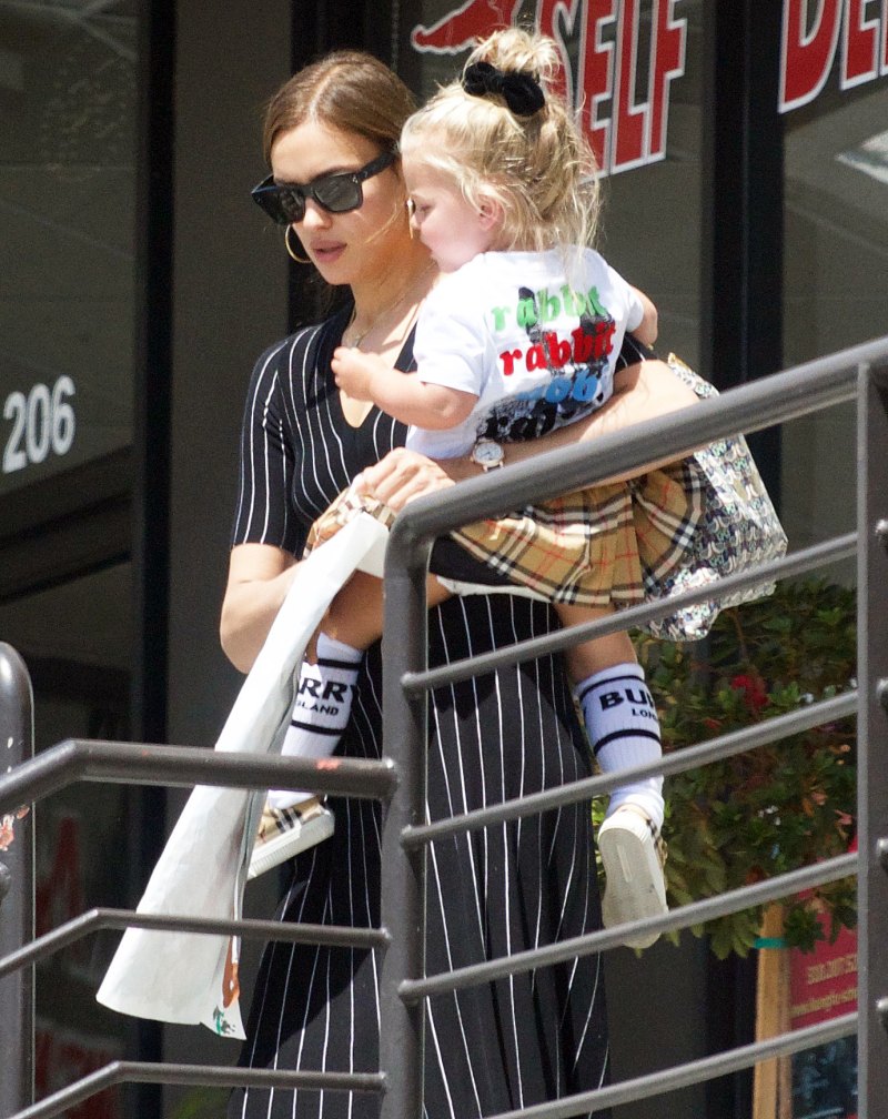 Irina Shayk Daughter Art Class LA