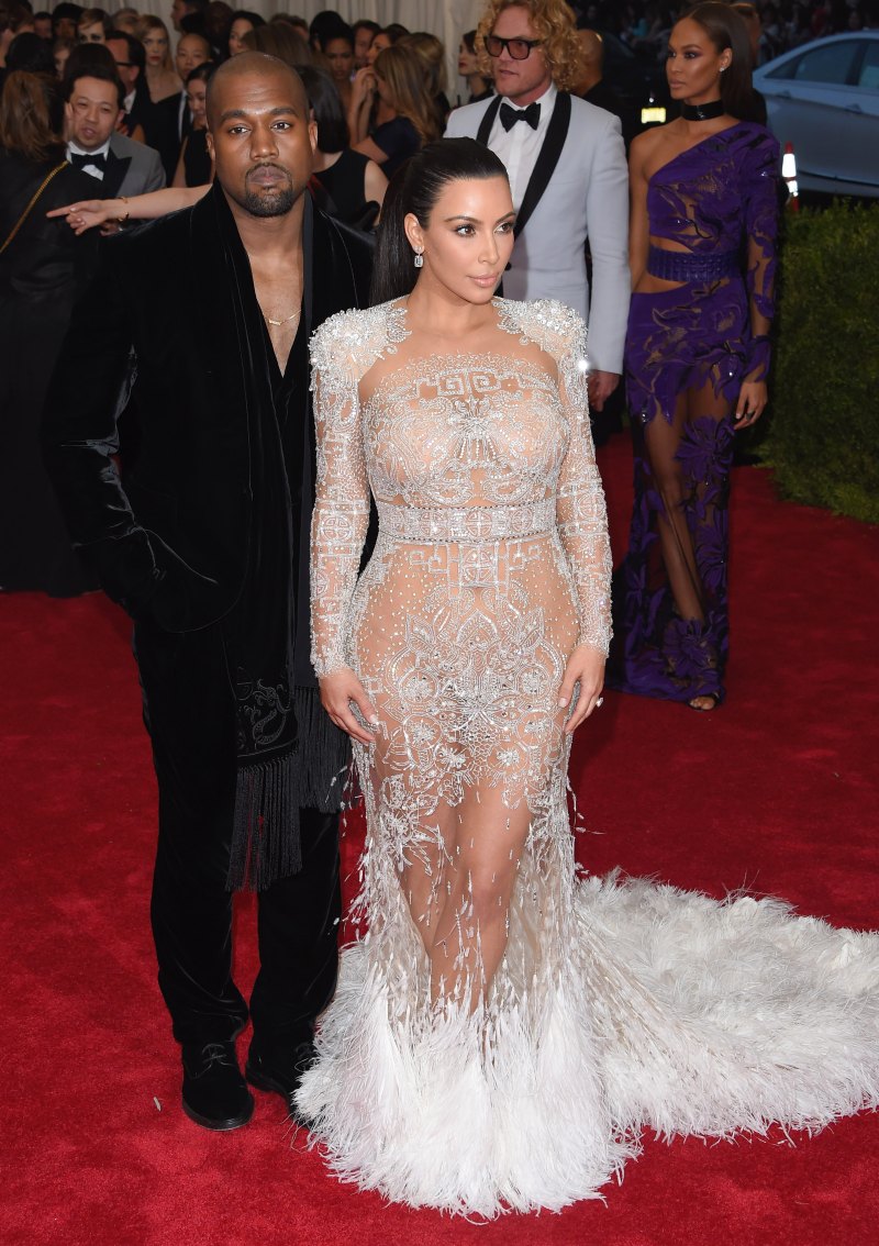 Kim Kardashian, Kanye West, Met Gala 2015