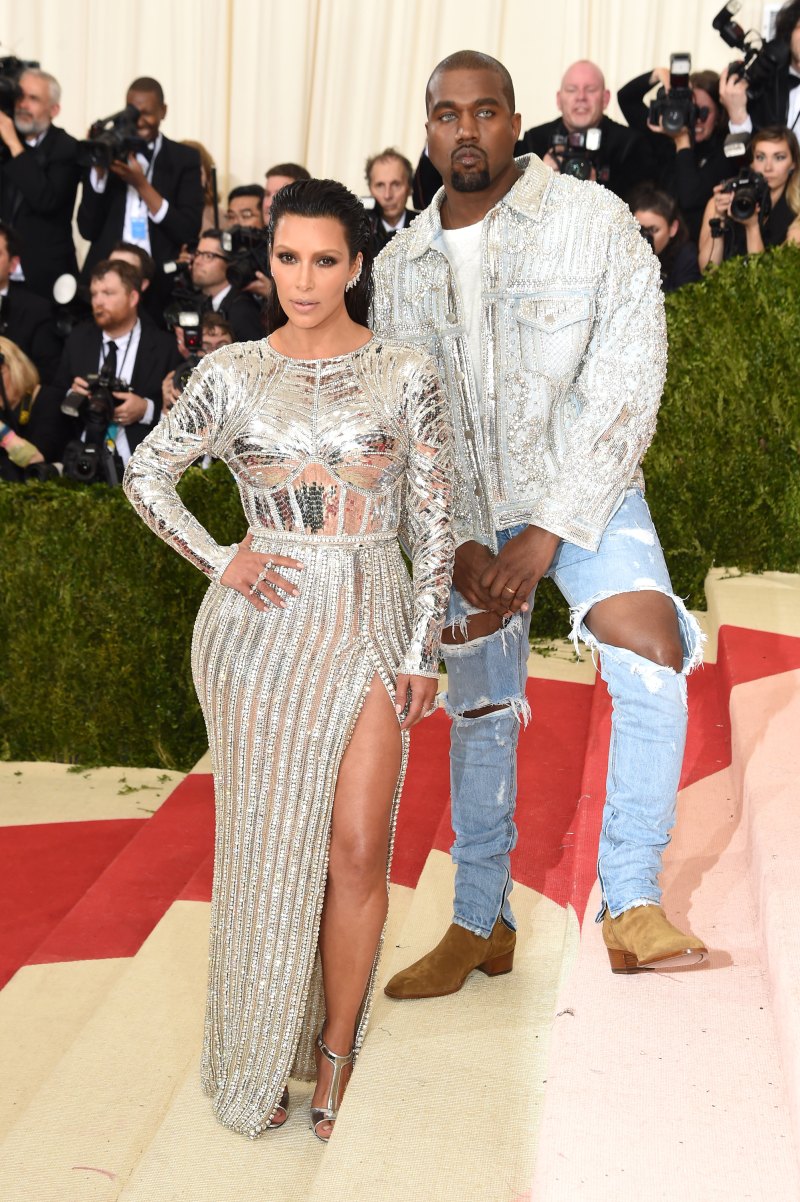 Kim Kardashian, Kanye West, Met Gala 2016