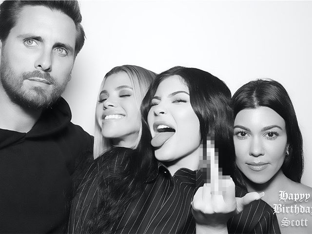 Kourtney Kardashian and Sofia Richie Celebrate Scott Disick's Birthday