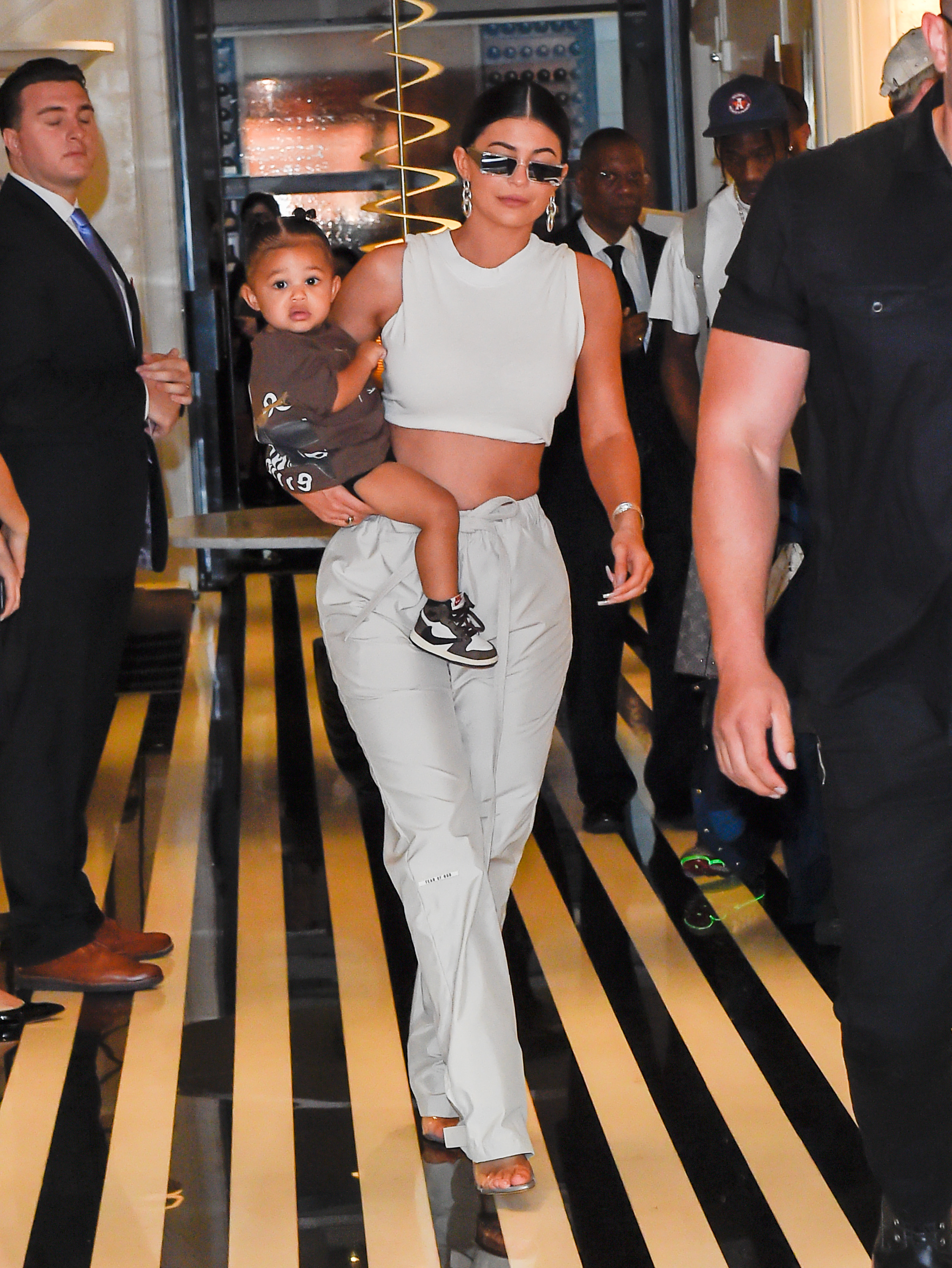 Kylie Jenner, Stormi Webster, NYC