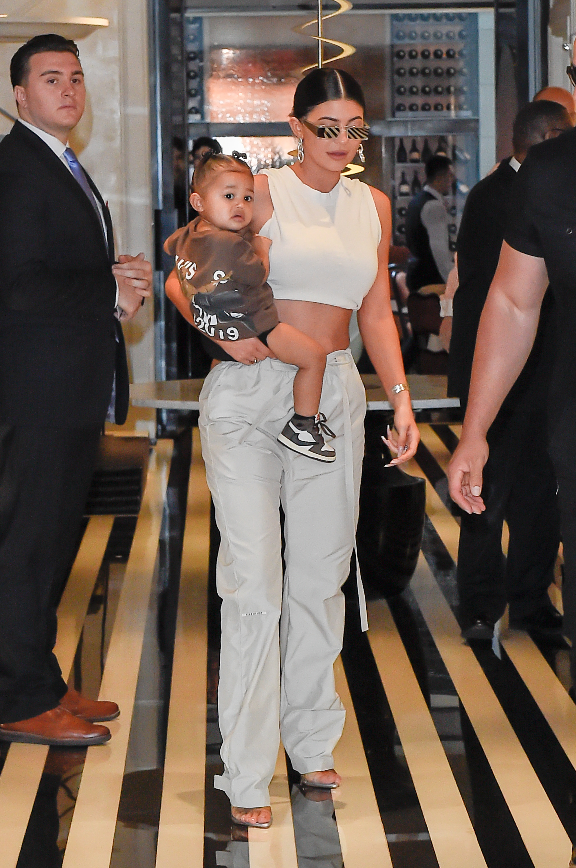 Kylie Jenner, Stormi Webster, NYC