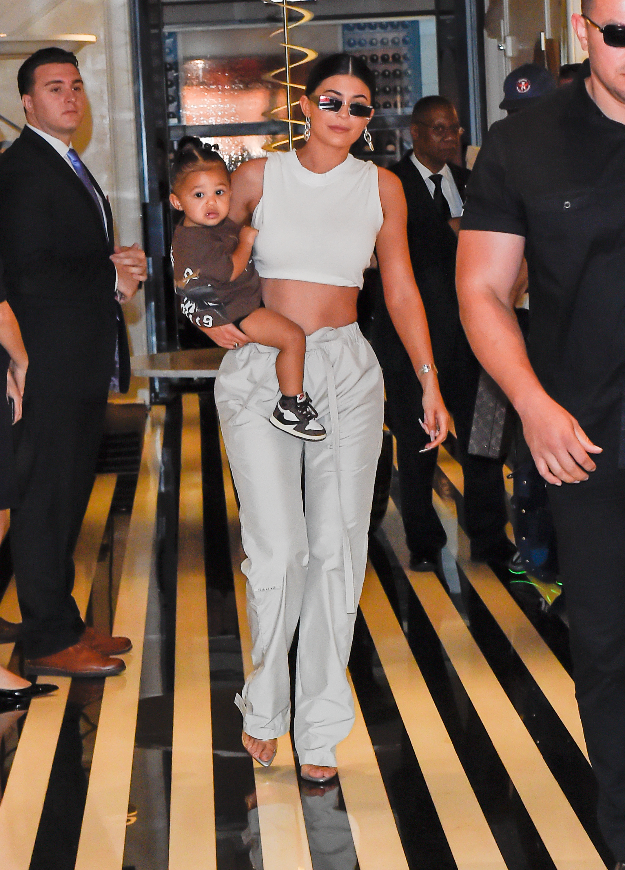 Kylie Jenner, Stormi Webster, NYC