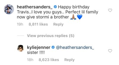 Kylie Jenner's Instagram Comments