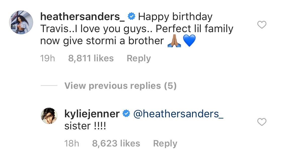 Kylie Jenner's Instagram Comments