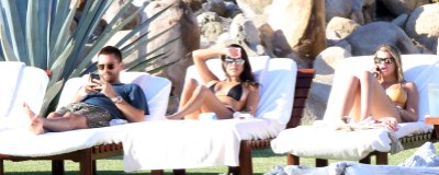 Kourtney Kardashian Scott Disick Sofia Richie mexico vacation together relationship