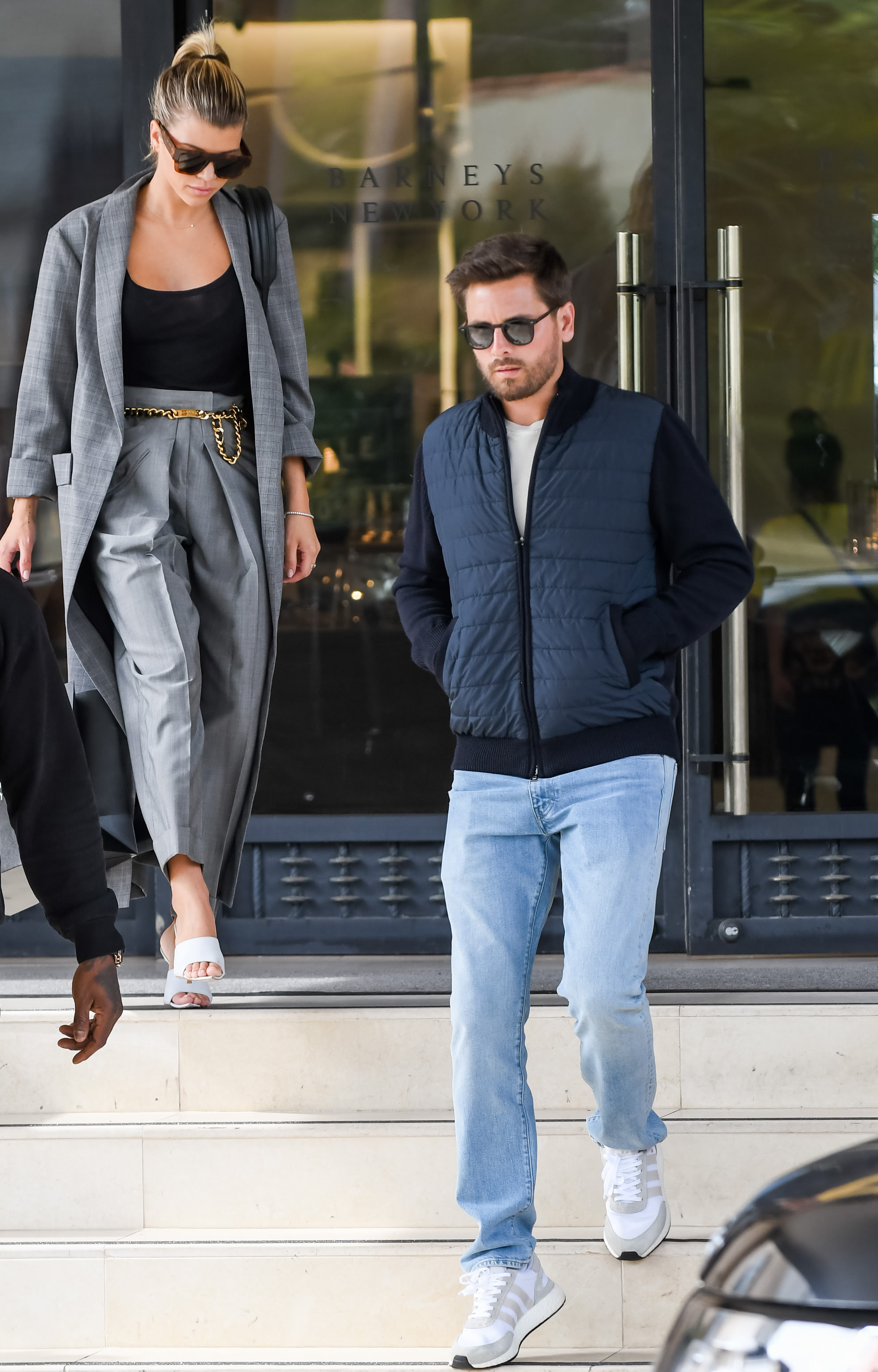 Sofia Richie Cuts Sophisticated Figure While Shopping With Scott