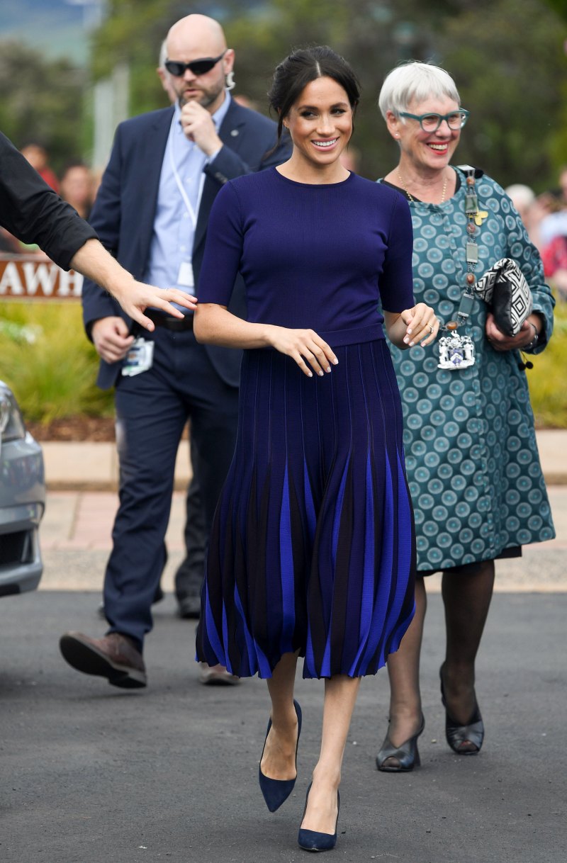 Meghan Markle Wearing Blue 5