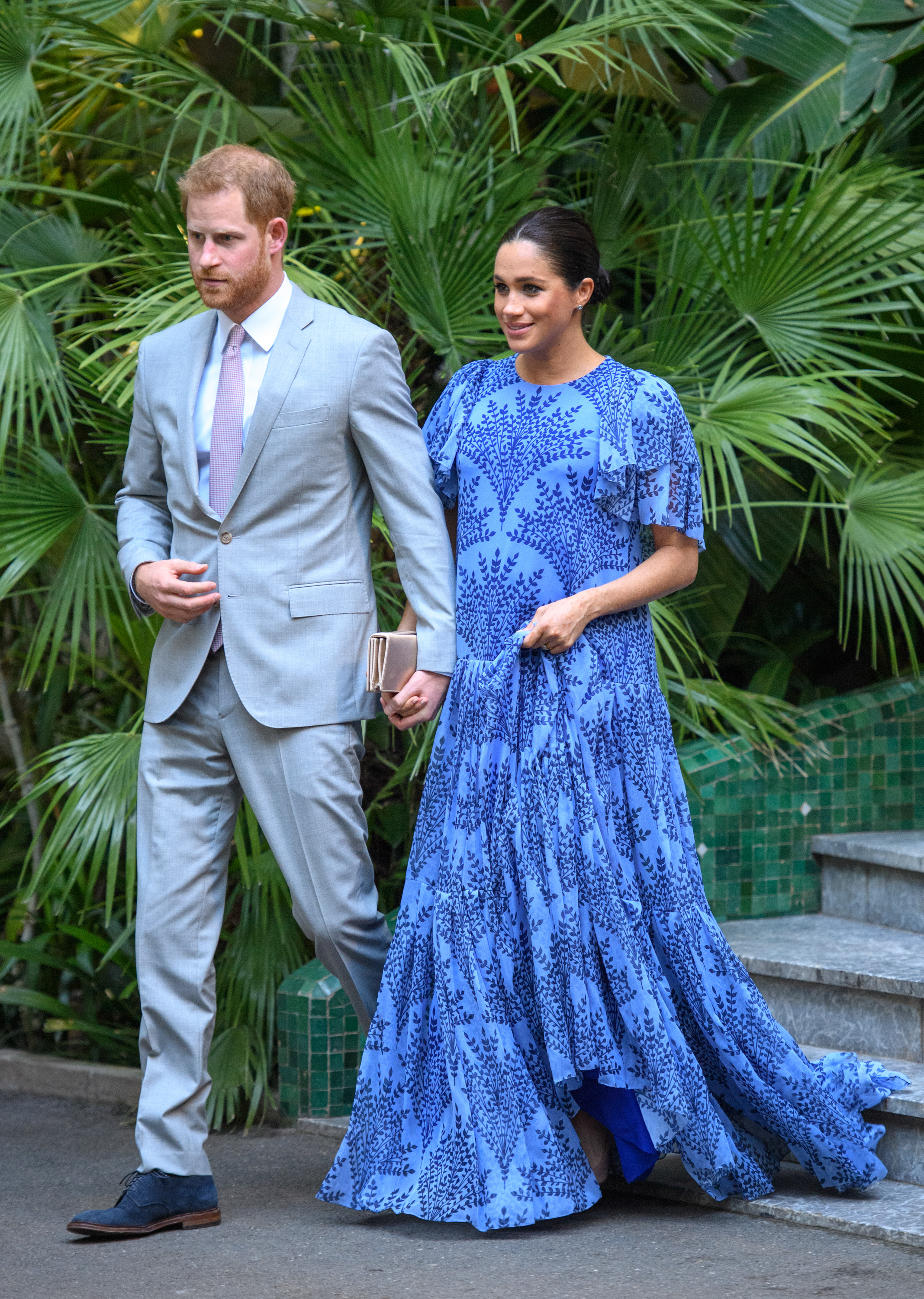 Meghan Markle Wearing Blue 7