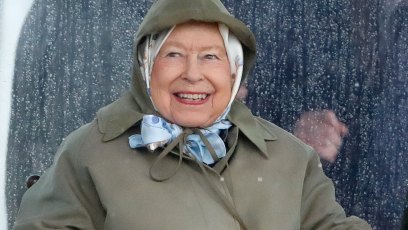 Queen Elizabeth at the royal windsor horse show