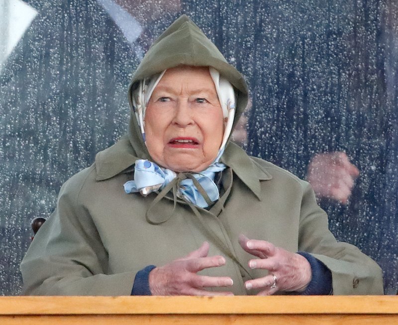 Queen Elizabeth at the royal windsor horse show