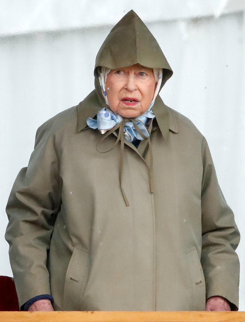 Queen Elizabeth at the royal windsor horse show