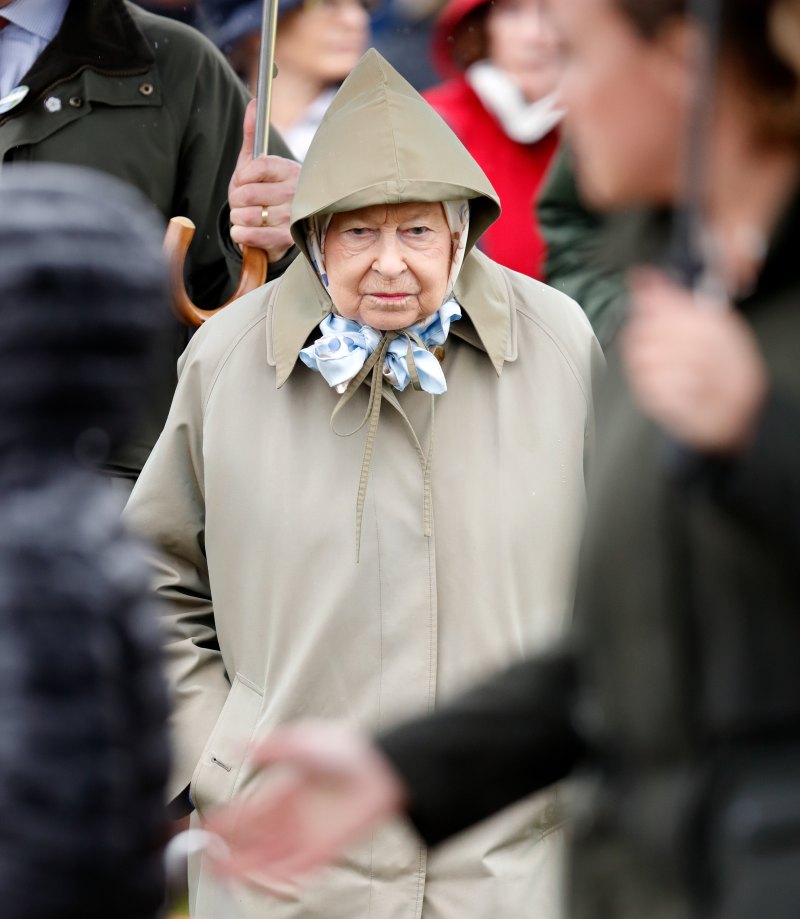 Queen Elizabeth at the royal windsor horse show