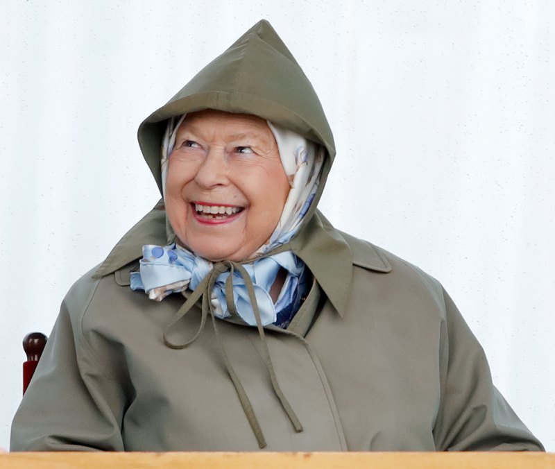 Queen Elizabeth at the royal windsor horse show