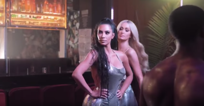 Kim Kardashian Paris Hilton best friends ass music video