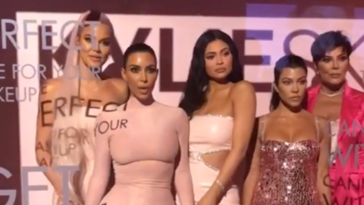 Khloe Kardashian Kim Kardashian Kylie Jenner Kourtney Kardashian Kris Jenner KylieSkin launch party