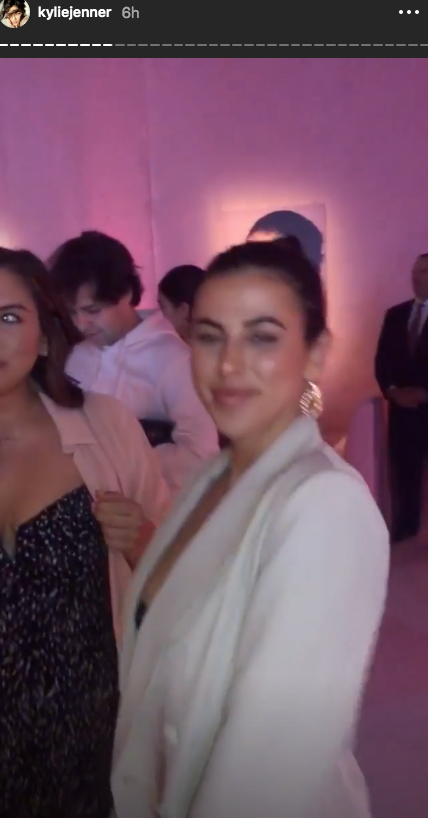 Victoria Villarroel kylie jenner kylieskin launch party pink party kylie