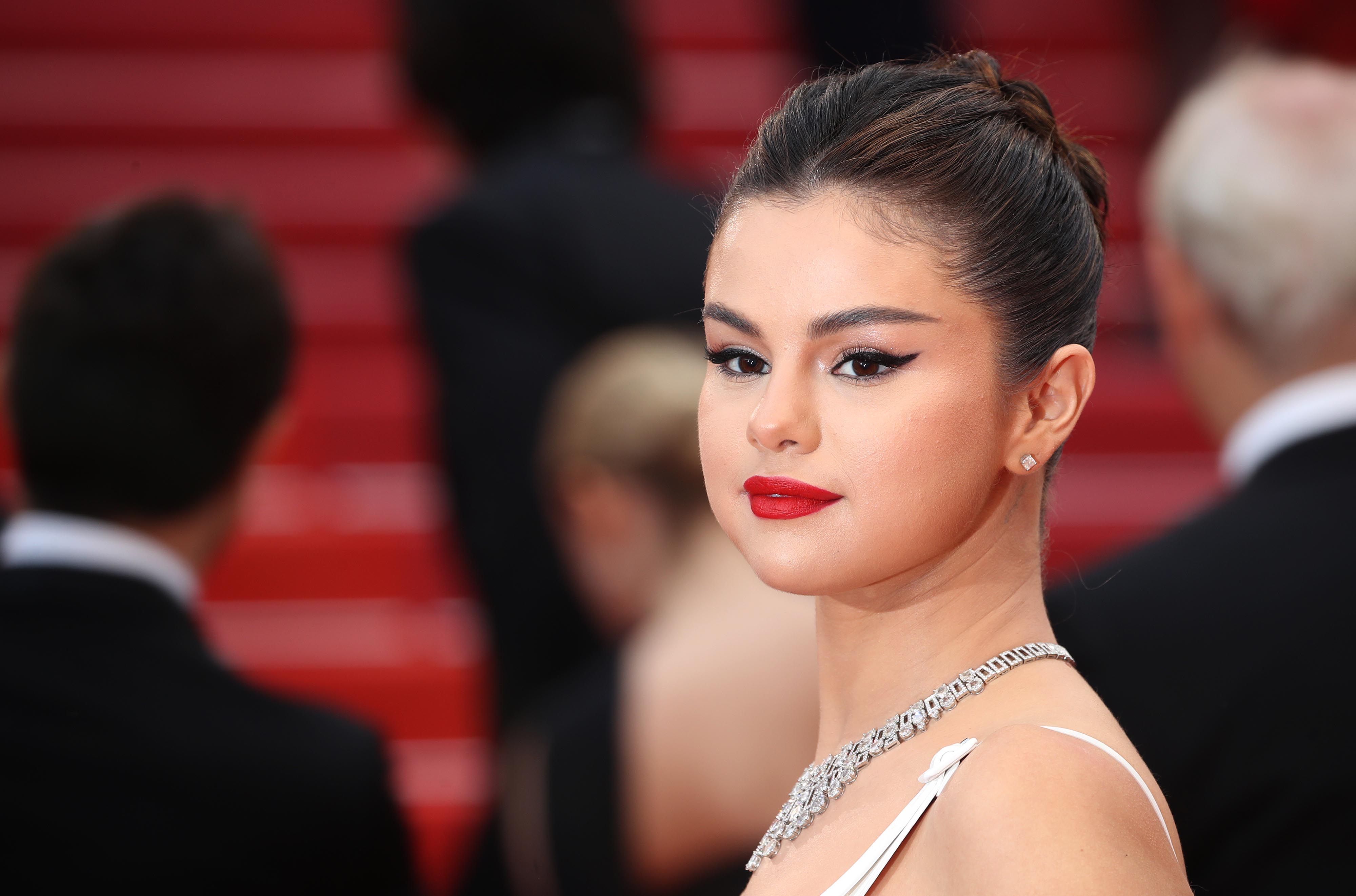 Selena Gomez Wears Louis Vuitton for Her First-Ever Cannes Film