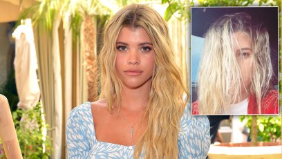 Sofia Richie Shares a Rain-Soaked Selfie