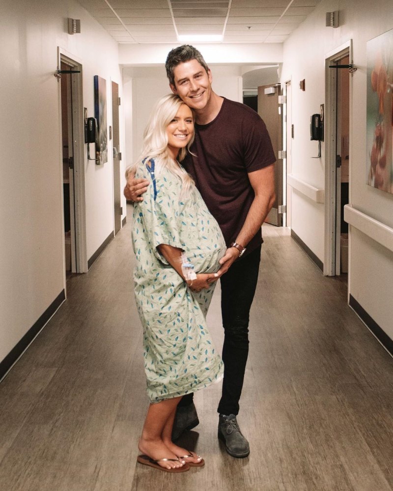Arie Luyendyk Lauren Burnham pregnancy birth baby girl