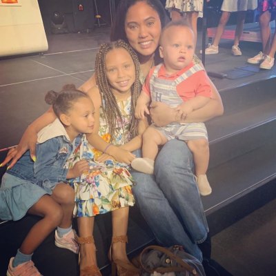 Ayesha Curry Riley Ryan and Canon kids stephen curry family nba