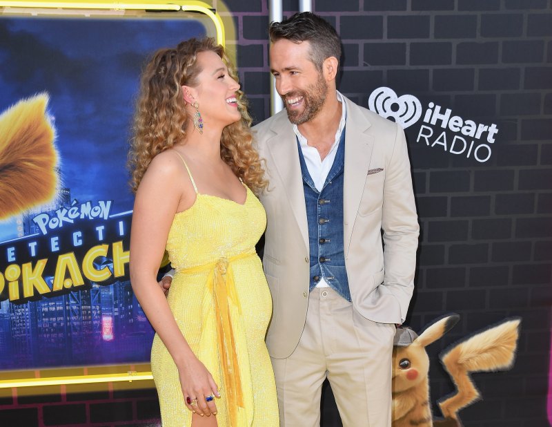 blake lively pregnant ryan reynolds detective pikachu
