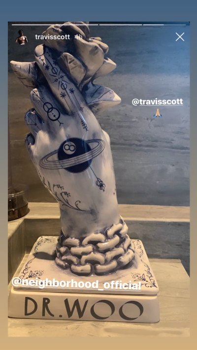 Travis Scott Dr. Woo kylie jenner kylie skin party launch