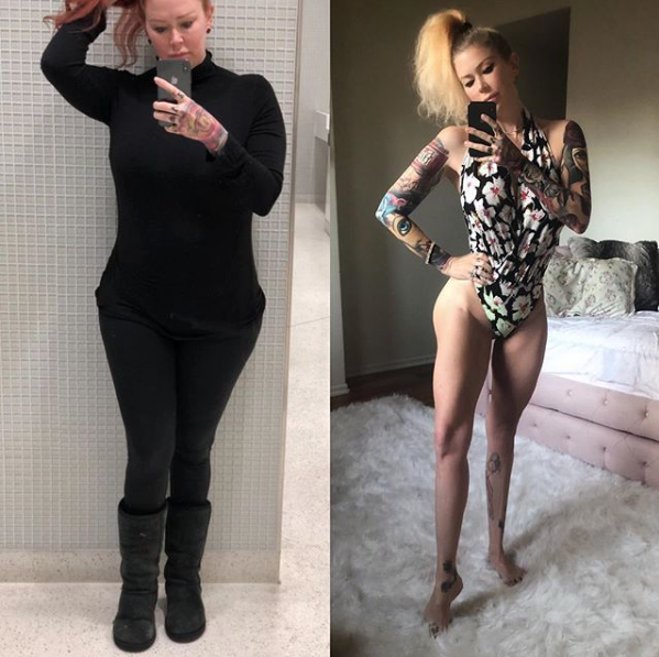 jenna jameson keto weight loss 80 pounds