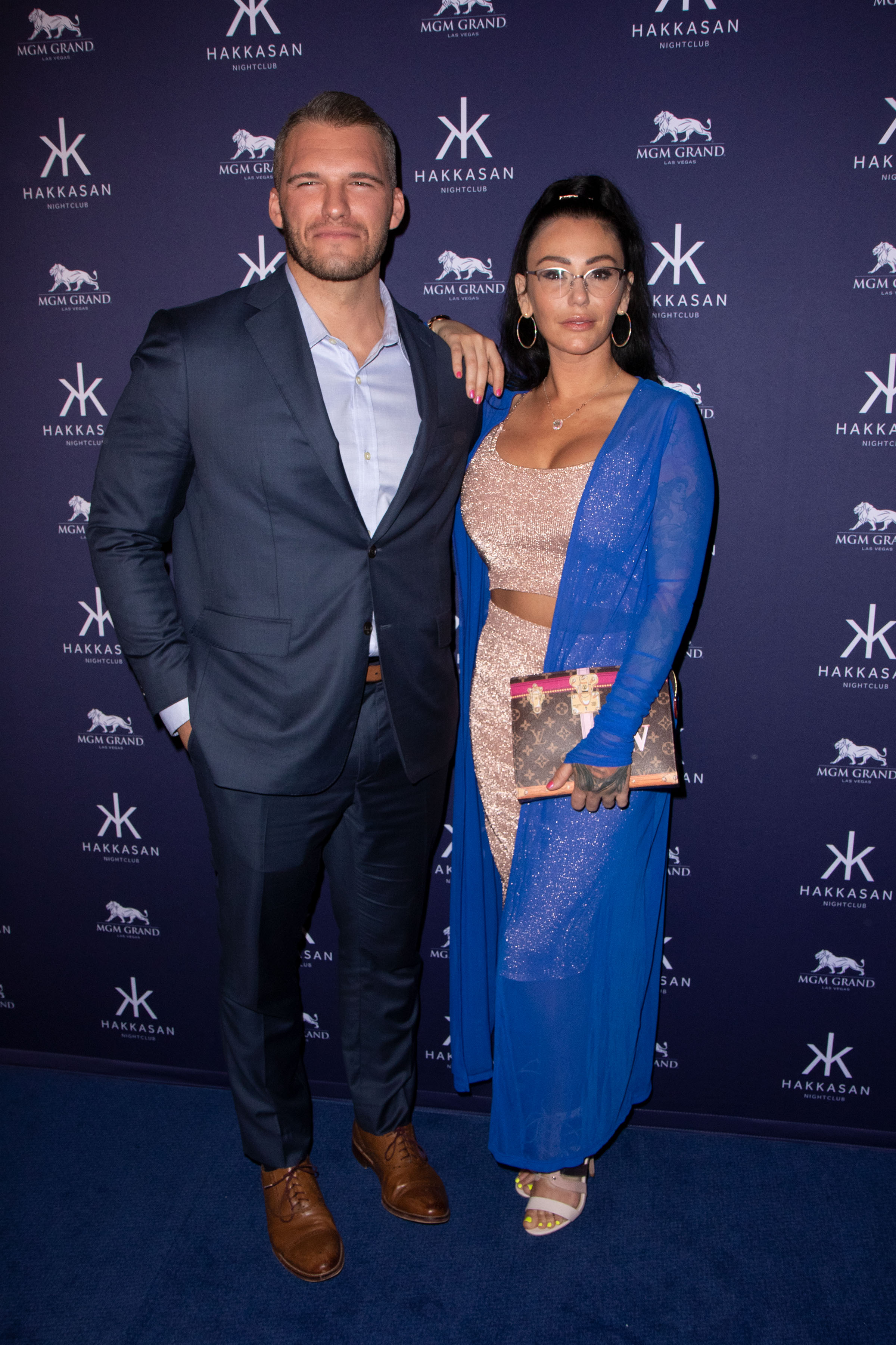 JWoww and Zack Carpinello at Hakkasan Nightclub in Las Vegas