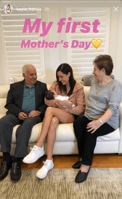 kayla-itsines-first-mothers-day