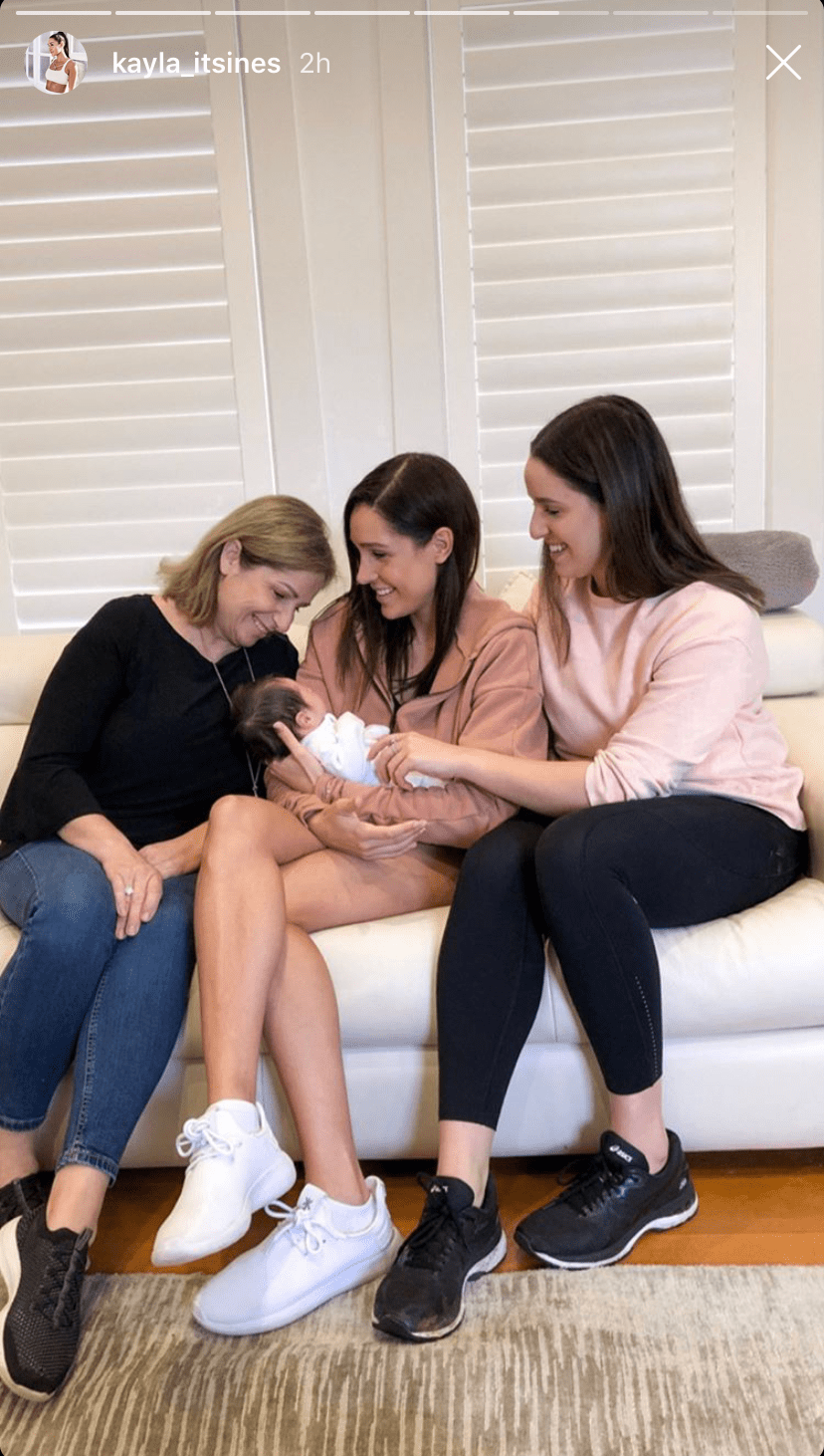 kayla-itsines-first-mothers-day