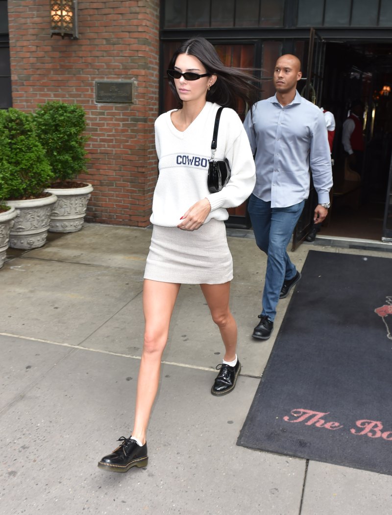 kendall jenner nyc mini skirt