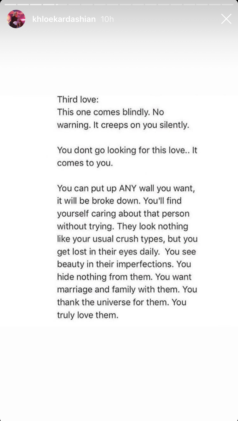 khloe kardashian three people we love instagram