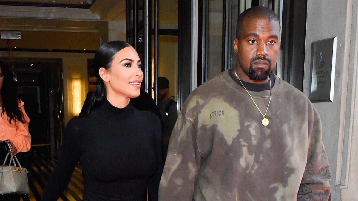 Kim Kardashian and Kanye West