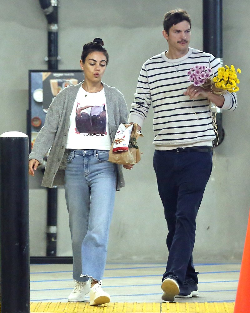 mila-kunis-ashton-kutcher-flowers