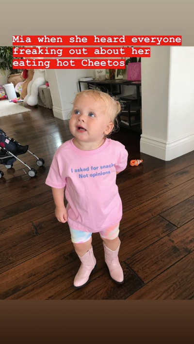 April Love Geary's Daughter Mia Love