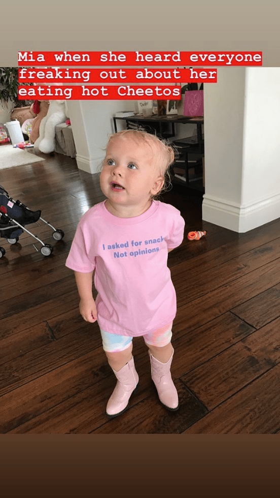 April Love Geary's Daughter Mia Love