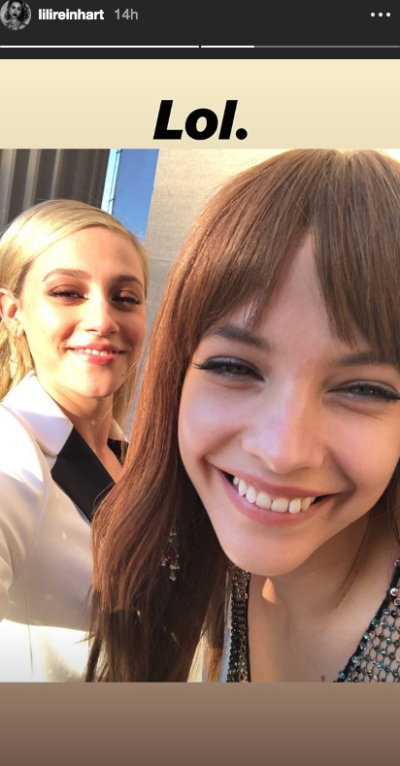 Barbara Palvin and Lili Reinhart