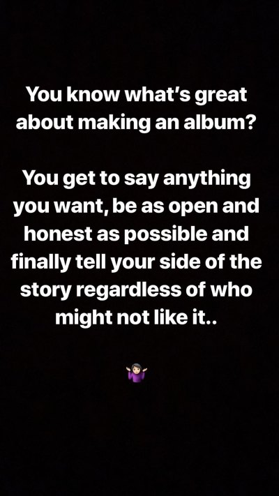 Demi Lovato's Instagram Story