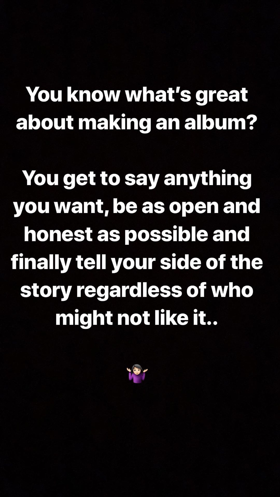Demi Lovato's Instagram Story