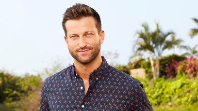 CHRIS BUKOWSKI Stands Smiling for Bachelor in Paradise Headshot