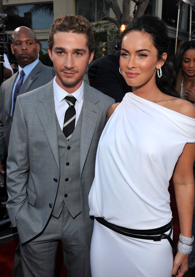 Shia LaBeouf Megan Fox dated hooked up transformers