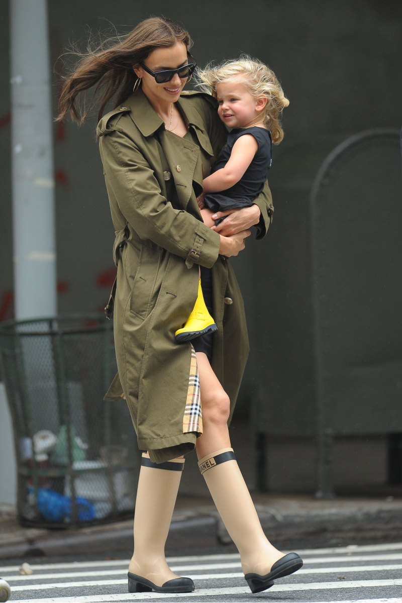 Irina Shayk and daughter Lea